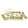 Slickblue Tea Towel & Pot Holder Set with Irish Symbols – Cotton Kitchen Essentials with Shamrock Design - 3 of 4