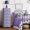Sorbus Narrow 6 Drawers Nightstand with Steel Frame, Wood Top, Easy Pull Fabric Bins for Home, Bedroom, Office & Dorm - 2 of 4