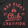 Nap Fight Club Champion Baby Bodysuit Funny Brawling Babies Joke Jumper For Infants - Crazy Dog Baby Bodysuit - 2 of 4