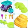 Garvee Beach Sand Toys Set for Kids, Silicone Collapsible Beach Bucket Travel Beach Toys,2.5L 3PCS - 3 of 4
