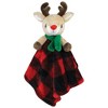 Hudson Baby Unisex Baby Animal Face Security Blanket, Elf, One Size - 3 of 4