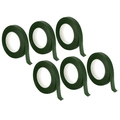 Unique Bargains Elastic Waterproof Floral Tapes for Bouquet Stem Wrapping 6 Pcs