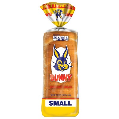 Bunny Small Round Top White Bread - 18oz