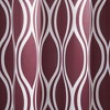 Exclusive Home Alfie Room Darkening Blackout Grommet Top Curtain Panel Pair - 2 of 4