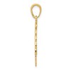 Black Bow Jewelry 14k Yellow Gold Cut-Out Headdress Polished Pendant - 2 of 4