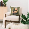 Deny Designs Gigi Rosado Iris Dream Square Indoor Throw Pillow - 2 of 4