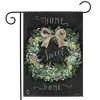 Briarwood Lane Everyday Garden Flag 12x18 For Outdoor Home Sweet Home Wreath Garden Flag Flags For Outside - 2 of 3