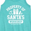- Instant Message - Property Of Santas Workshop Christmas Graphic Sleeveless Aline Dress - 2 of 4