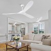 HUMHOLD Wood Ceiling Fan and Remote for Bedroom, Living Room - 2 of 4