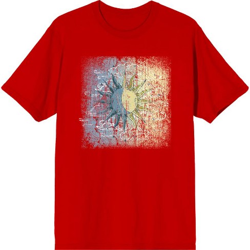 Tropical Celestial Sun Adult Short Sleeve Tee - image 1 of 2