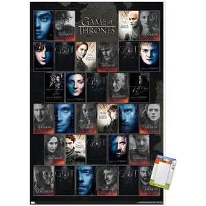 Trends International Game of Thrones - Grid Unframed Wall Poster Prints - 1 of 4