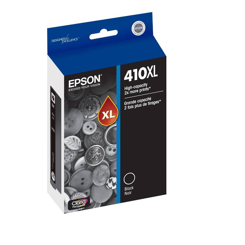 Epson 410XL Single Ink Cartridge - Black (T410XL020-CP), 3 of 9