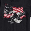 Men's - Instant Message - Eagle American Flag Short Sleeve Graphic T-Shirt - 2 of 4