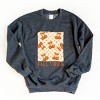 Simply Sage Market Fall Vibes Checked Pumpkins Sweatshirt - 2 of 4