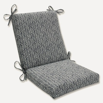 Outdoor indoor Herringbone Squared Corners Chair Cushion Pillow