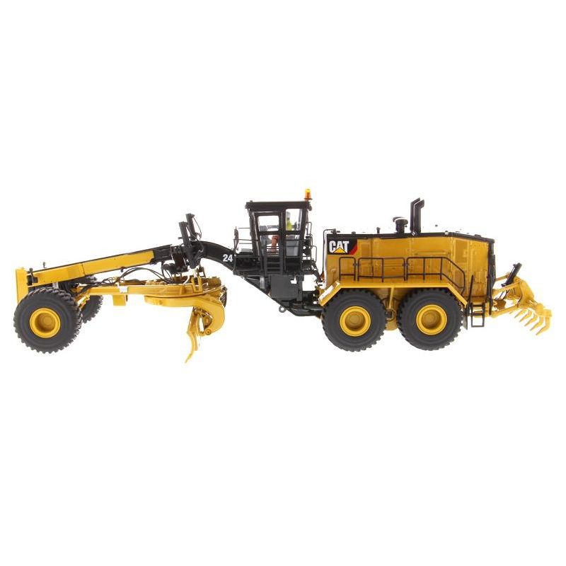 CAT Caterpillar 24 Motor Grader with Operator "High Line Series" 1/50 Diecast Model by Diecast Masters, 2 of 5