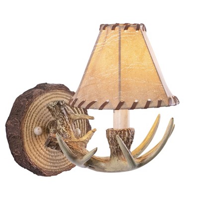 Vaxcel Lodge 1 - Light Sconce in  Noachian Stone
