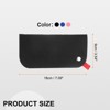 Unique Bargains Felt Portable Storage Scratch-Resistant Women Men Eyeglasses Bags 3 Pcs - 2 of 4