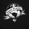 Women's Superman 2025 Daily Planet Scroll Cap Sleeve Baby Rib Crop Top - 3 of 4