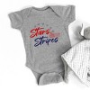 The Juniper Shop Stars And Stripes Baby Bodysuit - 2 of 2