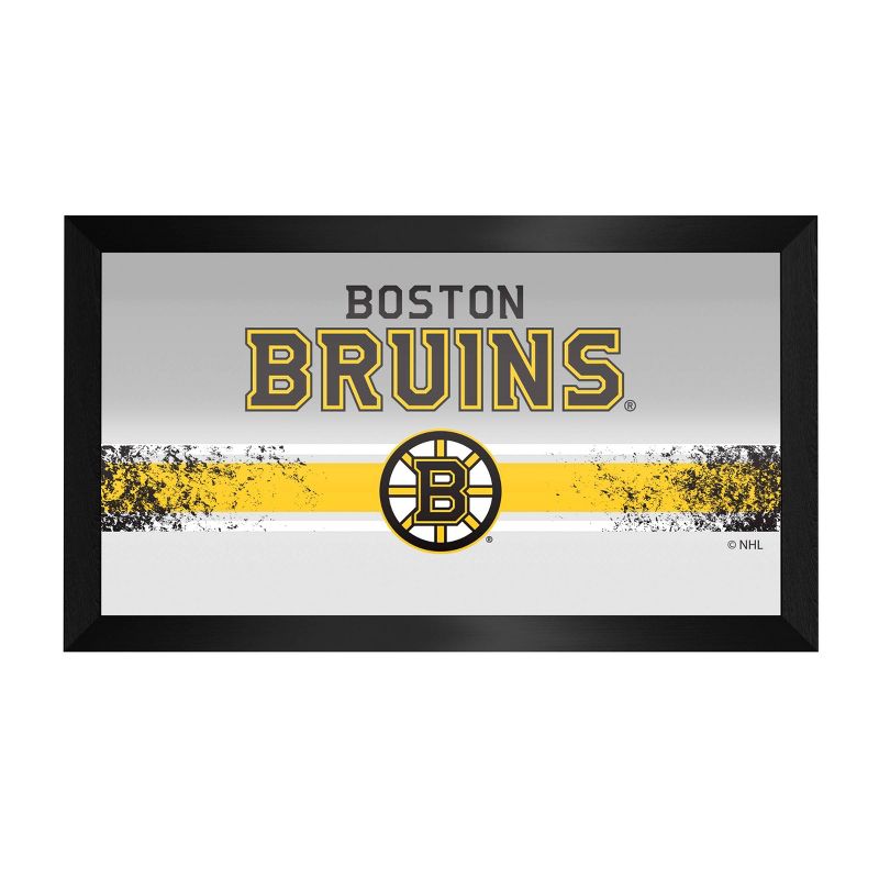 NHL Boston Bruins Framed Logo Mirror, 3 of 5