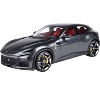 Ferrari Purosangue Grigio Silverstone Gray Metallic with DISPLAY CASE Limited Edition to 100 pieces 1/18 Model Car by BBR - 2 of 4