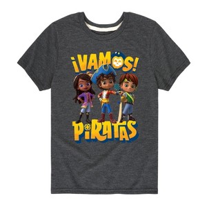 Boys' - Santiago of The Seas - Vamos Piratas Short Sleeve Graphic T-Shirt - 1 of 4