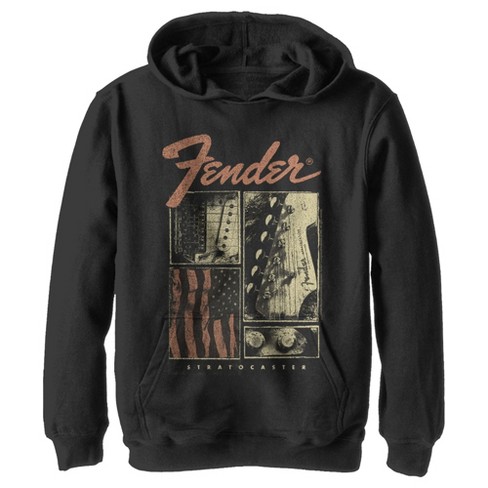 Boy s Fender Stratocaster Boxes Pull Over Hoodie Target