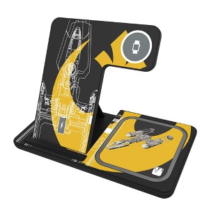 Keyscaper Star Wars Y-Wing FactionTech 15-Watt 3 in 1 Charging Station - 1 of 4