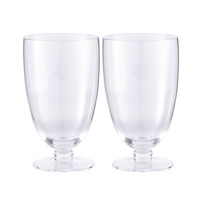 Spode Kit Kemp 17.6oz Tumbler Glassware, Set of 2, Soda Lime Glass, Dishwasher Safe, Fabulous Gift, Dinner and Party Use