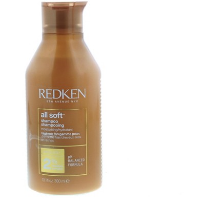 Redken All Soft Shampoo, 10.1 oz