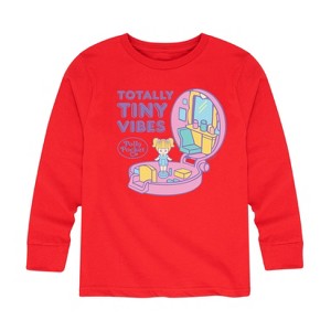 Boys' - Polly Pocket - Totally Tiny Vibes Long Sleeve Graphic T-Shirt - 1 of 3