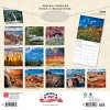BrownTrout Arizona National Parks and Monuments 2026 12"x24" Hanging Square Wall Calendar Plastic-Free - 2 of 4