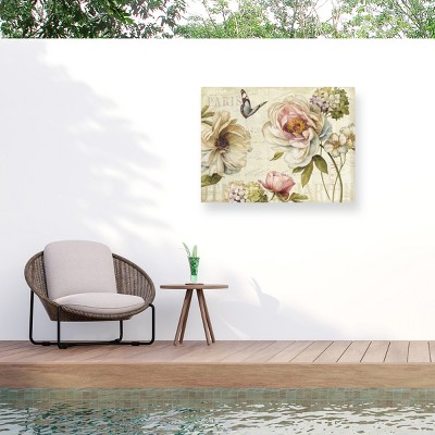 Lisa Audit Marche de Fleurs IV Outdoor Canvas Art