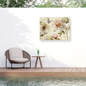Lisa Audit Marche de Fleurs IV Outdoor Canvas Art - 1 of 4