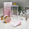 Luxury Home Spa Gift Basket - Milky Coconut Scent - Bath Pillow, Wooden Crate & More - 2 of 4