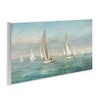 Stupell Industries Sailboat Fleet Ocean Waves, 17" x 7" - 3 of 4