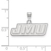 Black Bow Jewelry 14k White Gold James Madison Dukes NCAA Small Pendant - 2 of 3