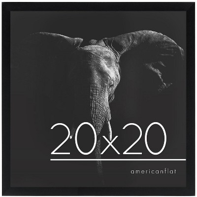 Americanflat Poster Frame with Polished Plexiglass - Hanging Hardware Included