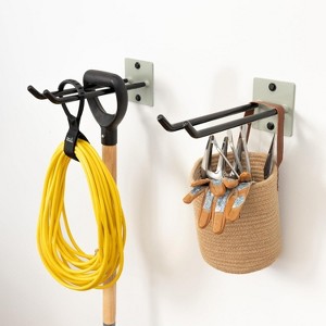 StoreYourBoard Bedrock Garage Tool Organizer | 2-Pack | Small | Cactus - 1 of 4