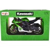 2010 Kawasaki Ninja ZX-10R Green with Plastic Display Stand 1/12 Diecast Motorcycle Model by Maisto - 3 of 3