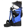 ClevrPlus Deluxe Outdoor Child Backpack Baby Carrier Light Outdoor Hiking, Blue - image 3 of 4