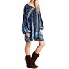 Women's Patch Print Baby Doll Dress - Velzera - 3 of 4