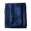 Dsvimoy Bedding Set 3 Piece Silky Satin Sheets with Deep Pocket for Bedroom, Blue, 12"*10"*3" - 2 of 2