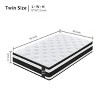 Twin Size Memory Foam & Pocket Springs, Medium Firm Hybrid Mattress with Breathable, CertiPUR-US & OEKO-TEX 100 Certified-Coolbibila - 4 of 4