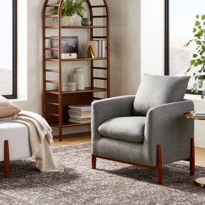 Elroy Accent Chair with Wooden Legs - Threshold™ designed with Studio McGee - 1 of 4