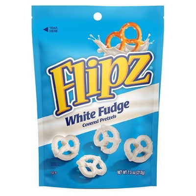 Flipz White Fudge Covered Pretzels, 7.5 oz