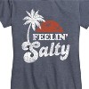 Women's - Instant Message - Feelin Salty Short Sleeve Graphic T-Shirt - 2 of 4