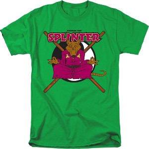 Men's Teenage Mutant Ninja Turtlesradical Rat Splinter T-Shirt - 1 of 4