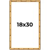 PosterPalooza | 18x30 Bamboo Picture Frame, UV Acrylic, 4 Finishes - Brown, Black, Gold, and Natural - 2 of 4
